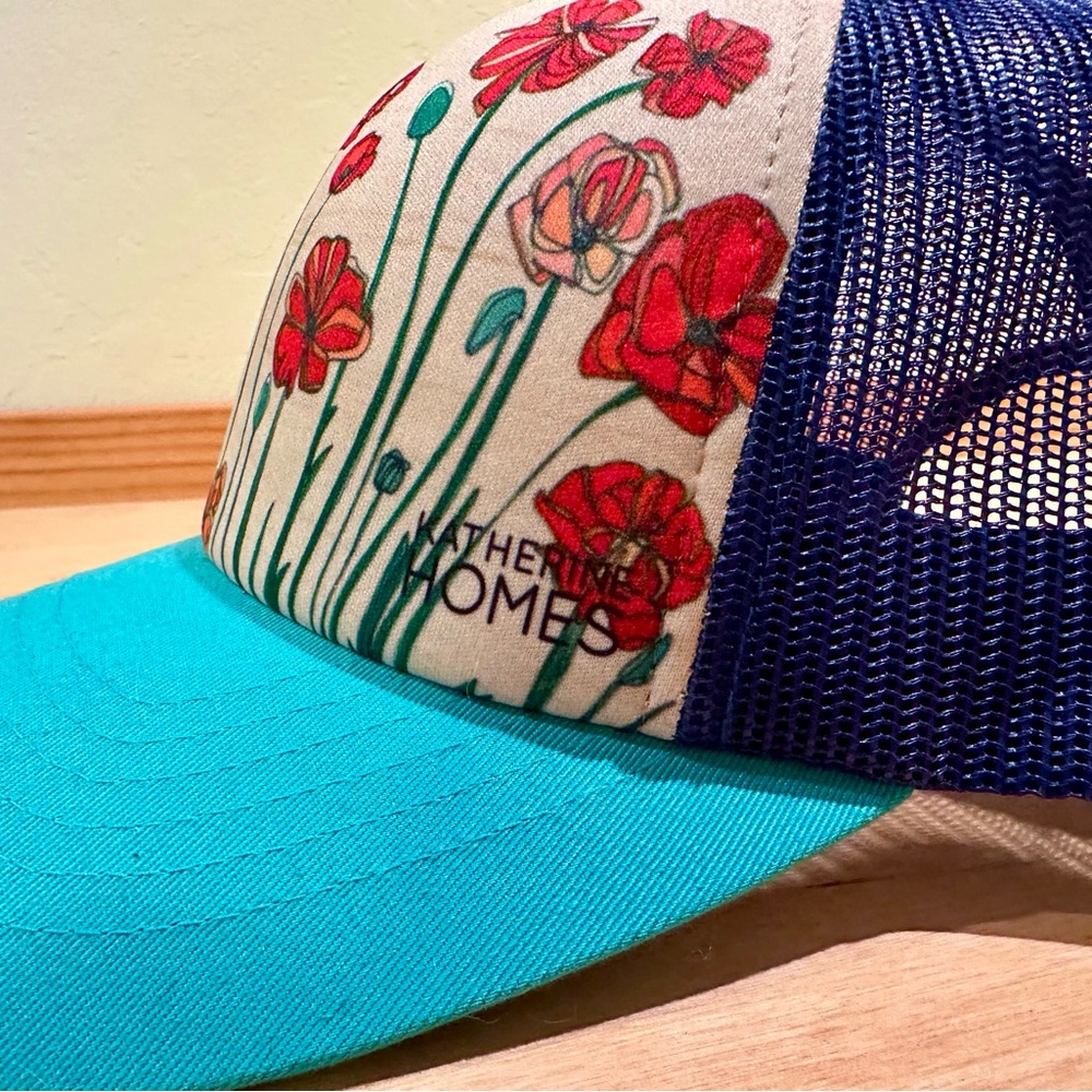 Floral Trucker Hat - Title Nine Galleria Trucker